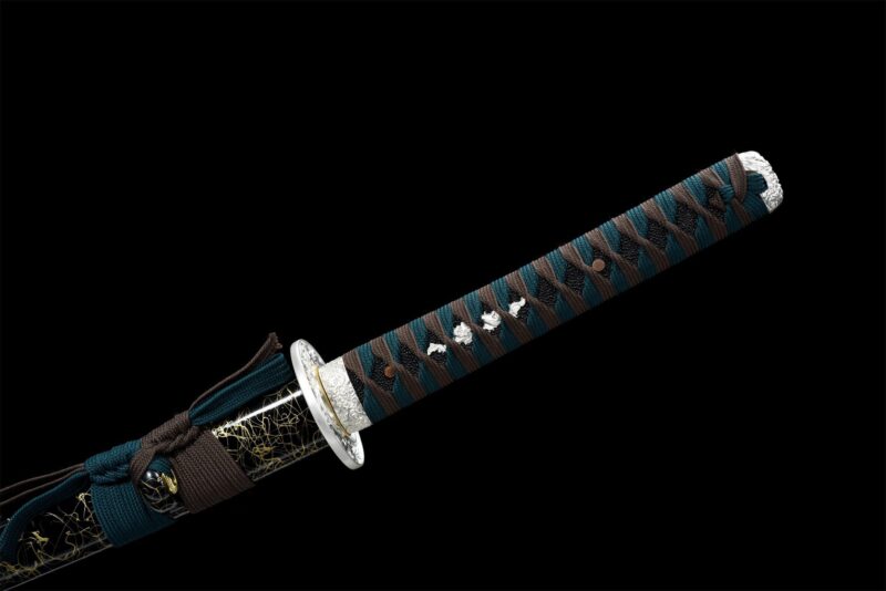 Miecz Katana Aokiba (青牙) – Niebieski Kieł