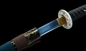 Miecz Katana Aokiba (青牙) – Niebieski Kieł