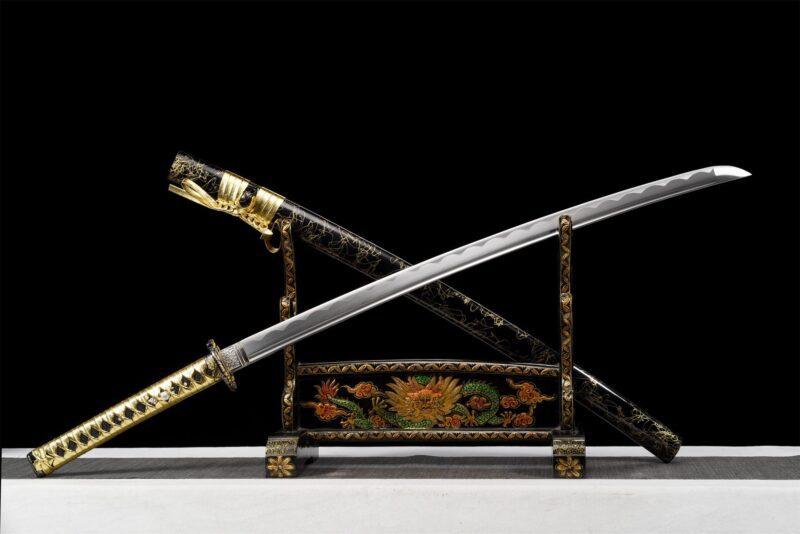 Miecz Katana Kurokin (黒金) – Czarny I Złoty