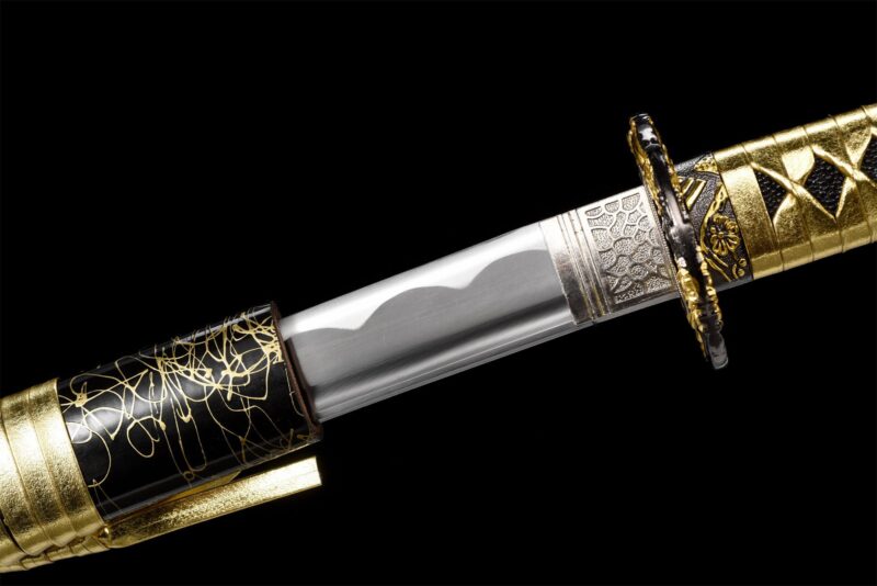 Miecz Katana Kurokin (黒金) – Czarny I Złoty