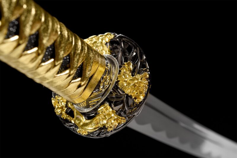Miecz Katana Kurokin (黒金) – Czarny I Złoty