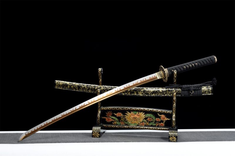 Miecz Katana Ōrāshī (金獅子) – Złoty Lew