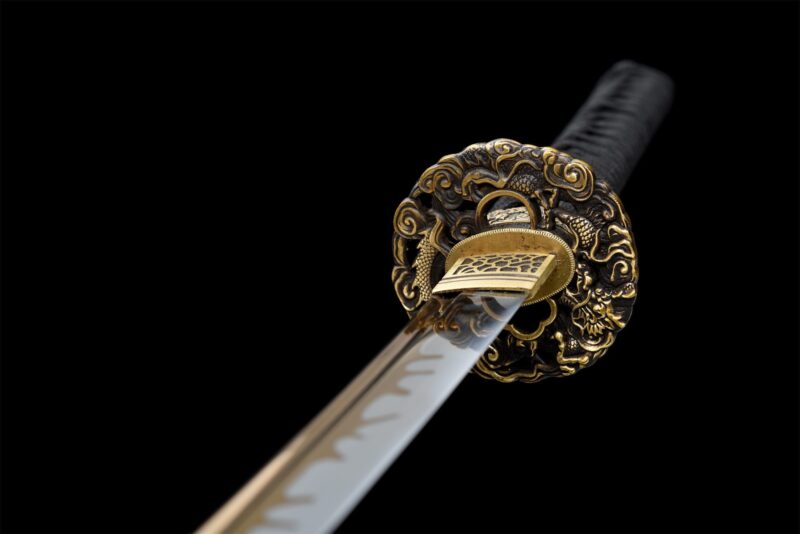 Miecz Katana Ōrāshī (金獅子) – Złoty Lew