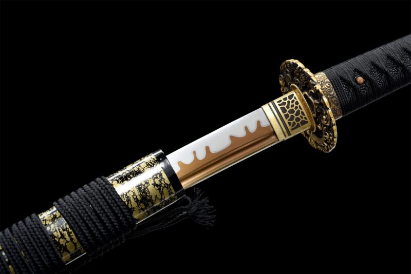 Miecz Katana Ōrāshī (金獅子) – Złoty Lew