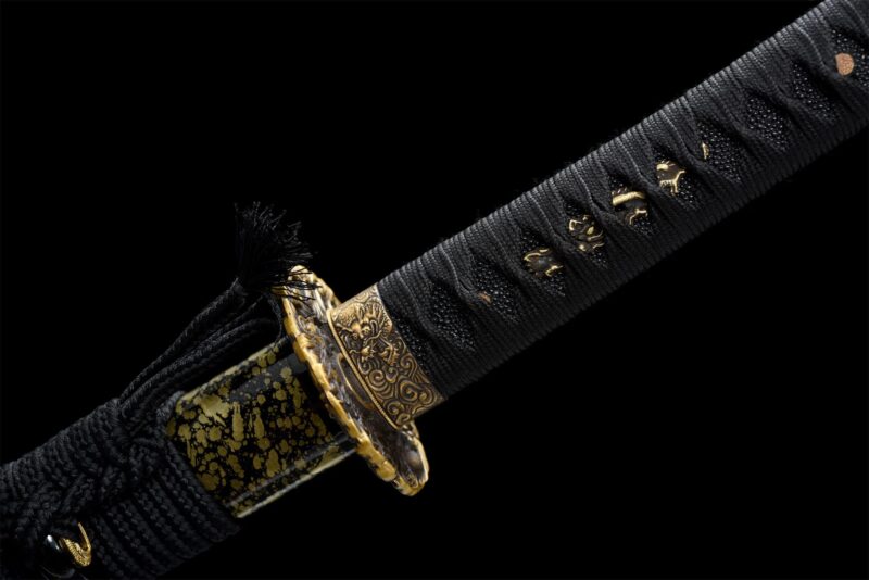 Miecz Katana Ōrāshī (金獅子) – Złoty Lew