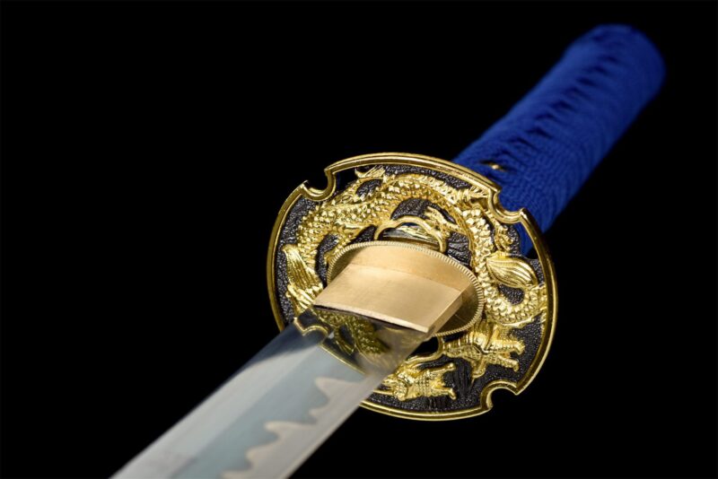 Miecz Katana Seiryū (青龍) – Niebieski Smok Niebios