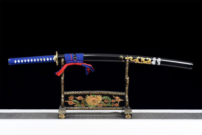 Miecz Katana Seiryū (青龍) – Niebieski Smok Niebios