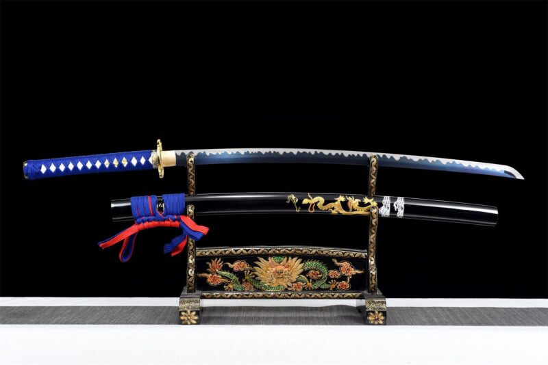 Miecz Katana Seiryū (青龍) – Niebieski Smok Niebios