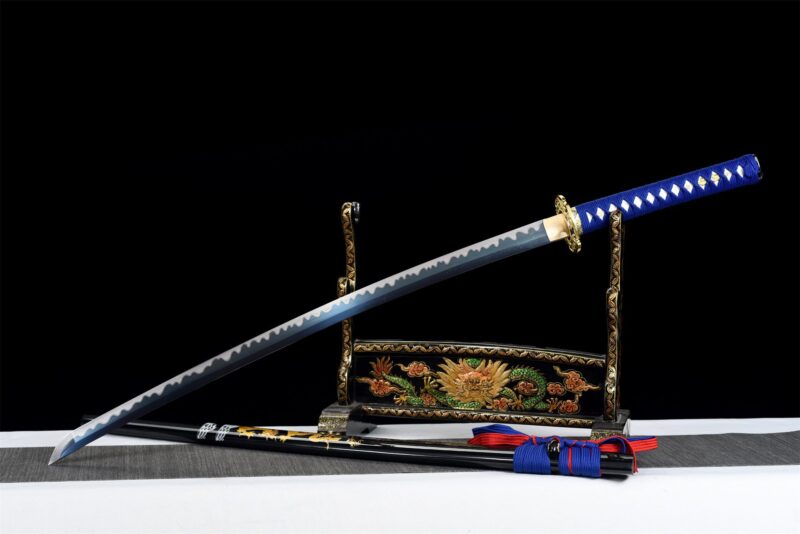 Miecz Katana Seiryū (青龍) – Niebieski Smok Niebios