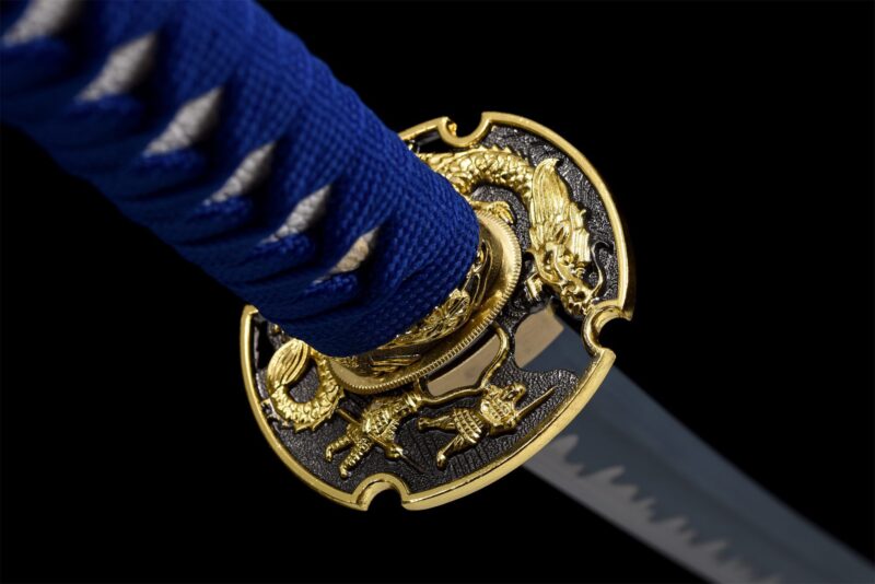 Miecz Katana Seiryū (青龍) – Niebieski Smok Niebios
