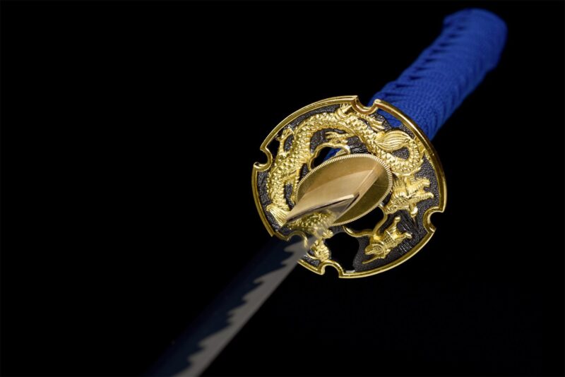 Miecz Katana Seiryū (青龍) – Niebieski Smok Niebios