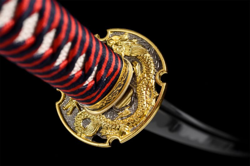 Miecz Katana Shinku No Ryū (真紅の竜) – Karmazynowy Smok