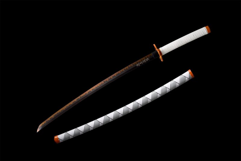 Rengoku Sword Z Prawdziwym Hamonem