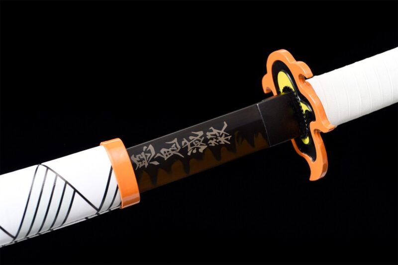 Rengoku Sword Z Prawdziwym Hamonem
