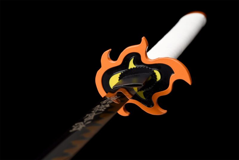 Rengoku Sword Z Prawdziwym Hamonem