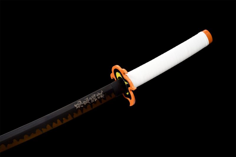 Rengoku Sword Z Prawdziwym Hamonem