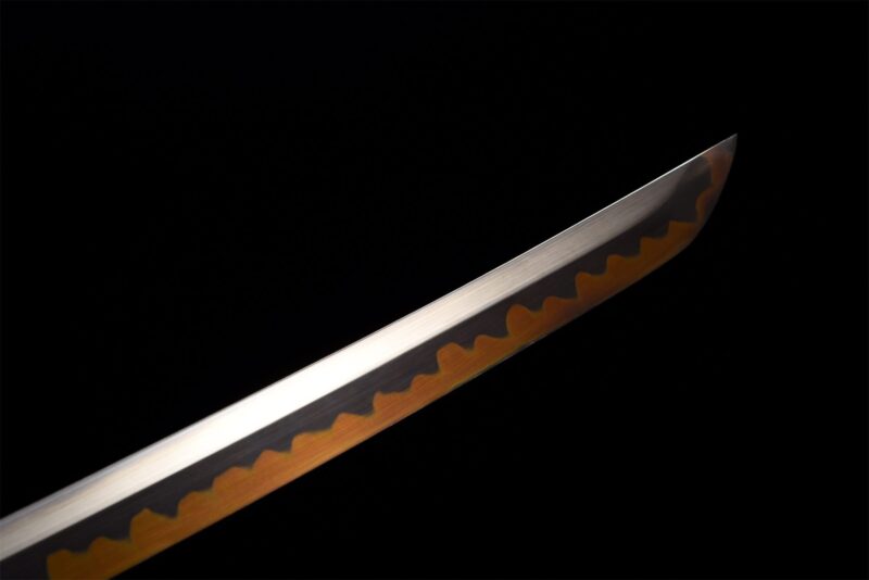 Rengoku Sword Z Prawdziwym Hamonem