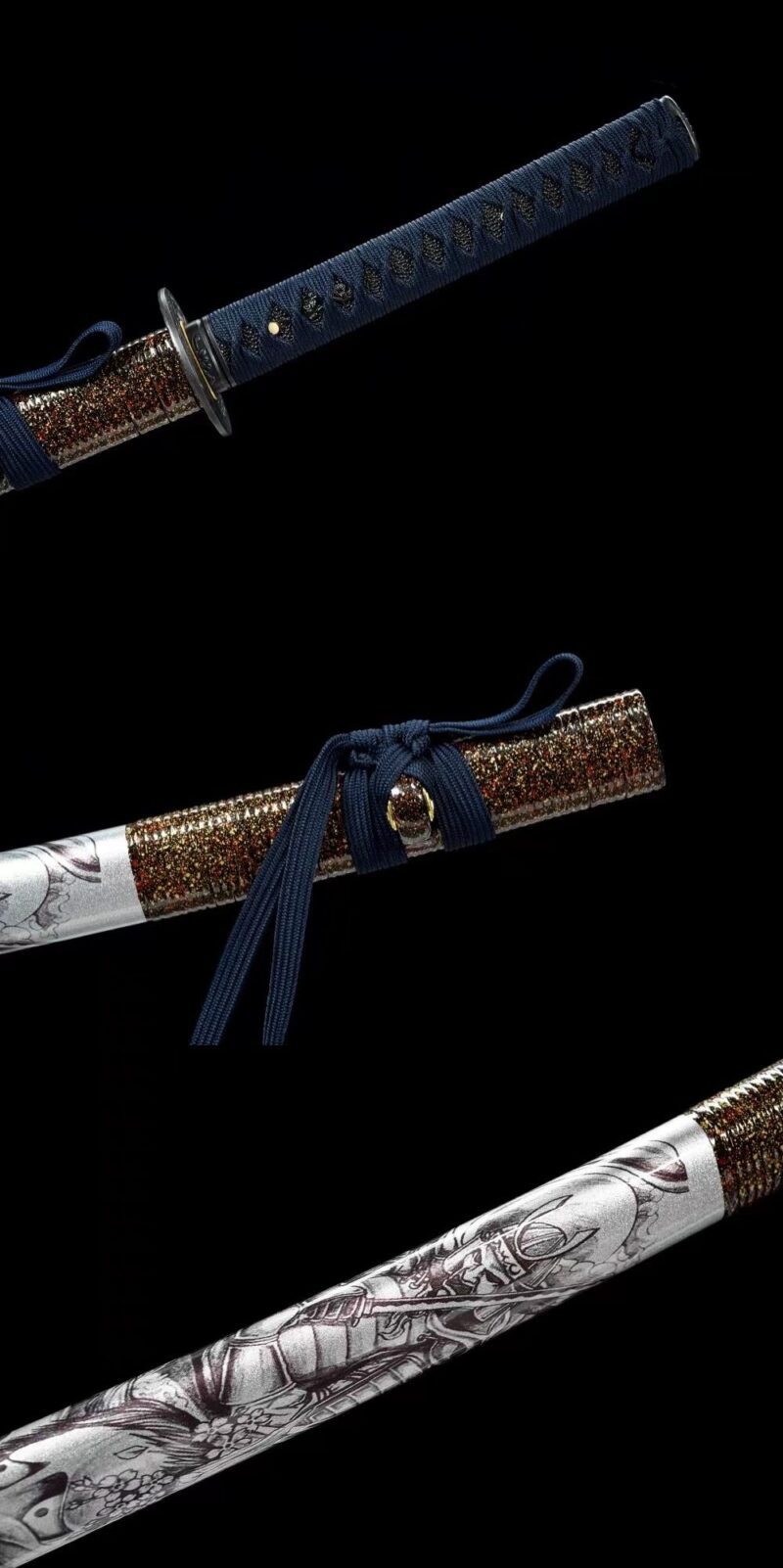 Miecz Katana Kagemusha (影武者) – Ciemny Wojownik