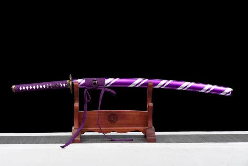 Miecz Katana Murasaki Hebi (紫蛇) – Fioletowy Wąż