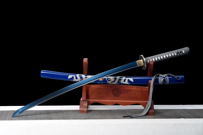 Miecz Katana Niebieskiego Smoka
