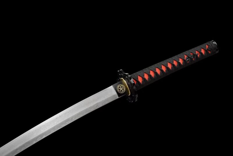 Miecz Katana Shikihana (紫花) – Ciemnoczerwony Kwiat