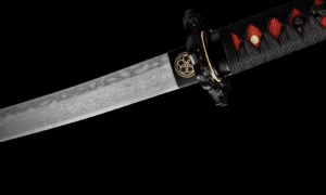 Miecz Katana Shikihana (紫花) – Ciemnoczerwony Kwiat