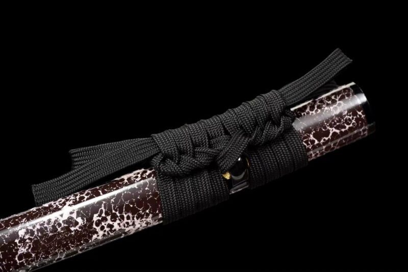 Miecz Katana Shikihana (紫花) – Ciemnoczerwony Kwiat