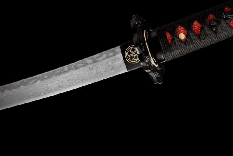 Miecz Katana Shikihana (紫花) – Ciemnoczerwony Kwiat